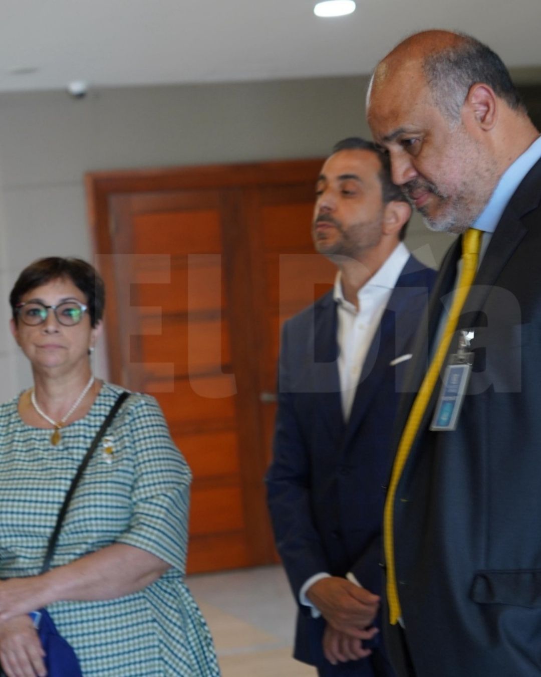 Antonio Espaillat y su hermana ya están en el cuarto nivel de la Procuraduría a la espera de Wilson Camacho