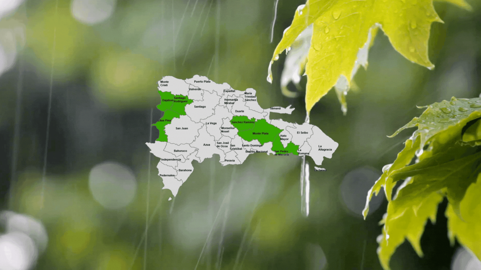 COE mantiene seis provincias en alerta verde por vaguada
