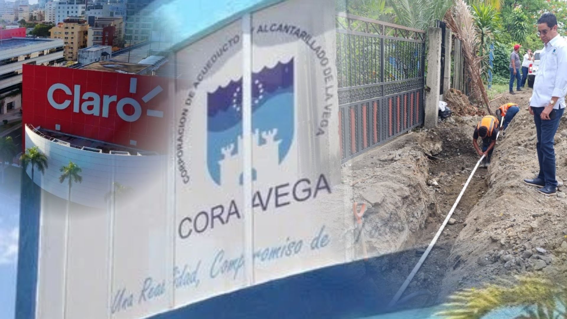 Avería nacional de Claro Dominicana fue provocada por retroexcavadora de Coraavega