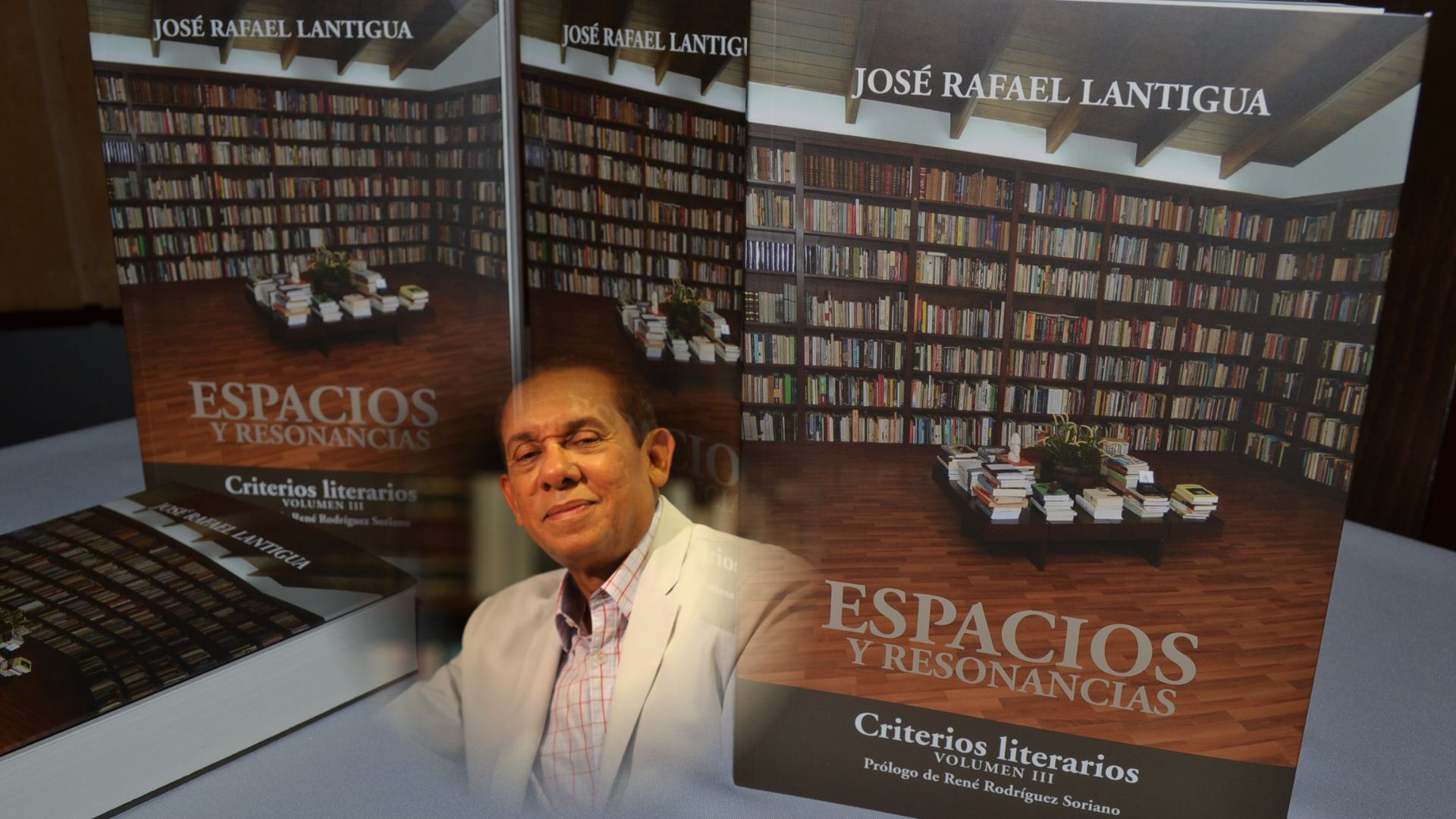 José Rafael Lantigua, una vida entre libros, letras y cultura