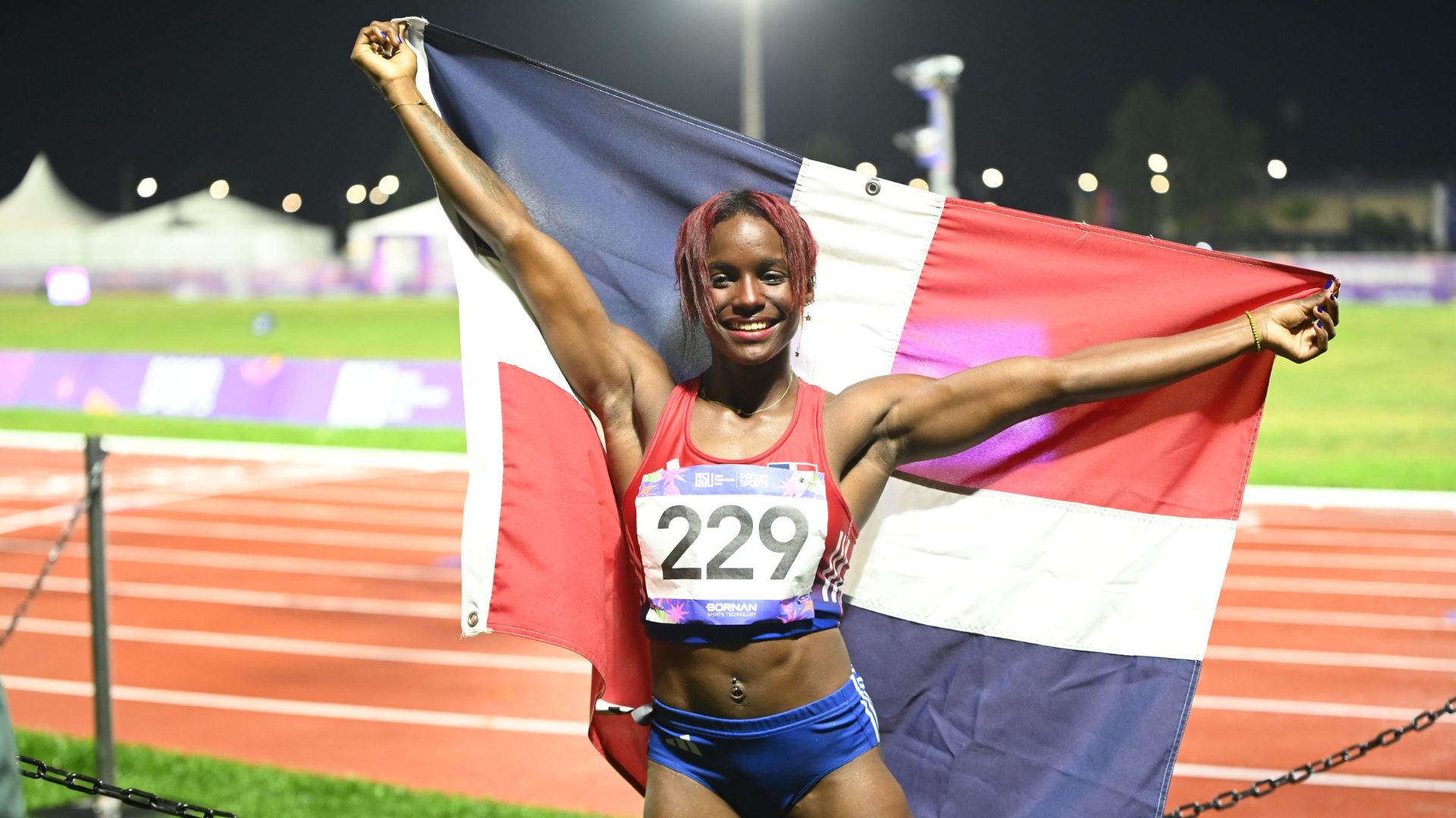 Liranyi Alonzo conquista medalla de plata en atletismo Panam Junior Asunción
