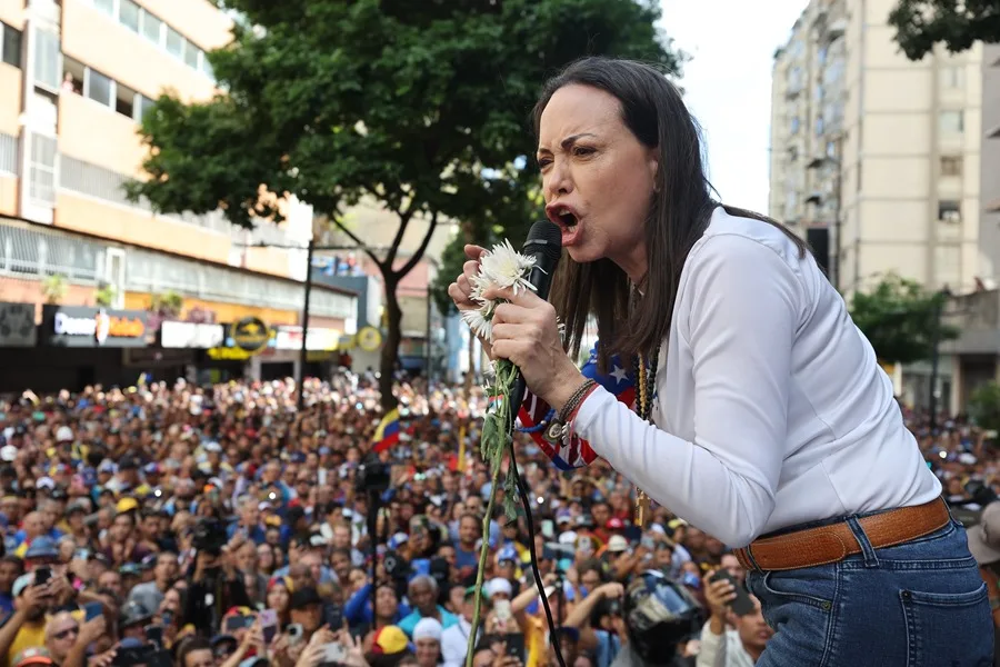 María Corina Machado llamó a la desobediencia: “Pretenden que salgas a defenderlos cuando ellos se esconden”