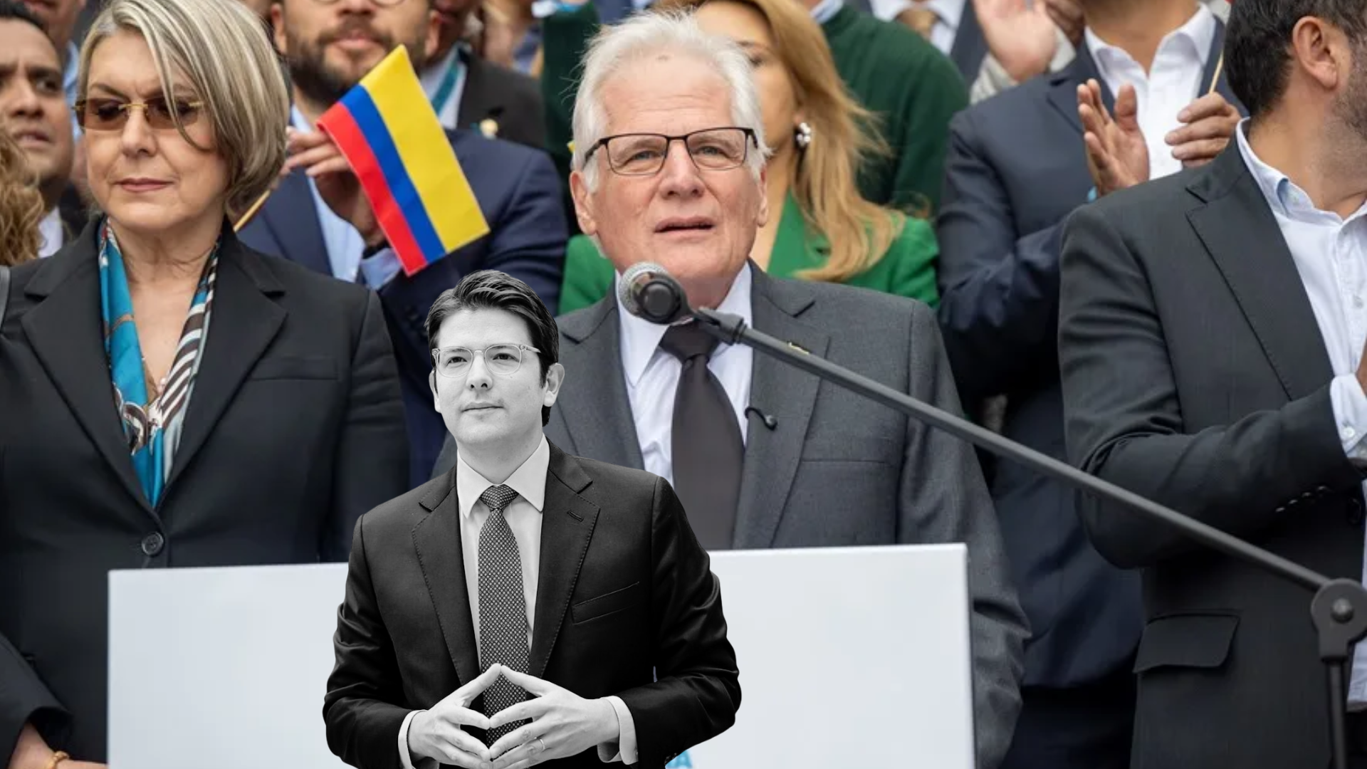 Padre del senador colombiano asesinado Miguel Uribe presenta su precandidatura presidencial 