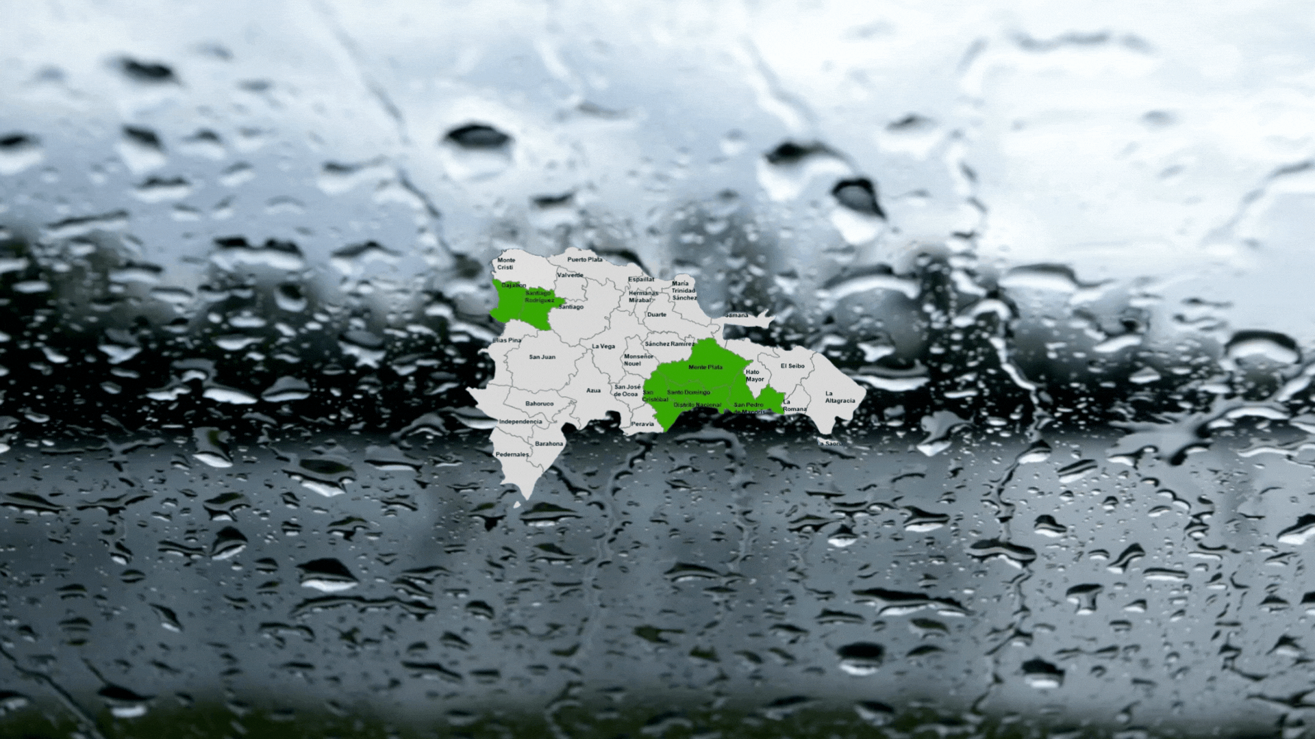 Aumentan la alerta verde para seis provincias y el Distrito Nacional