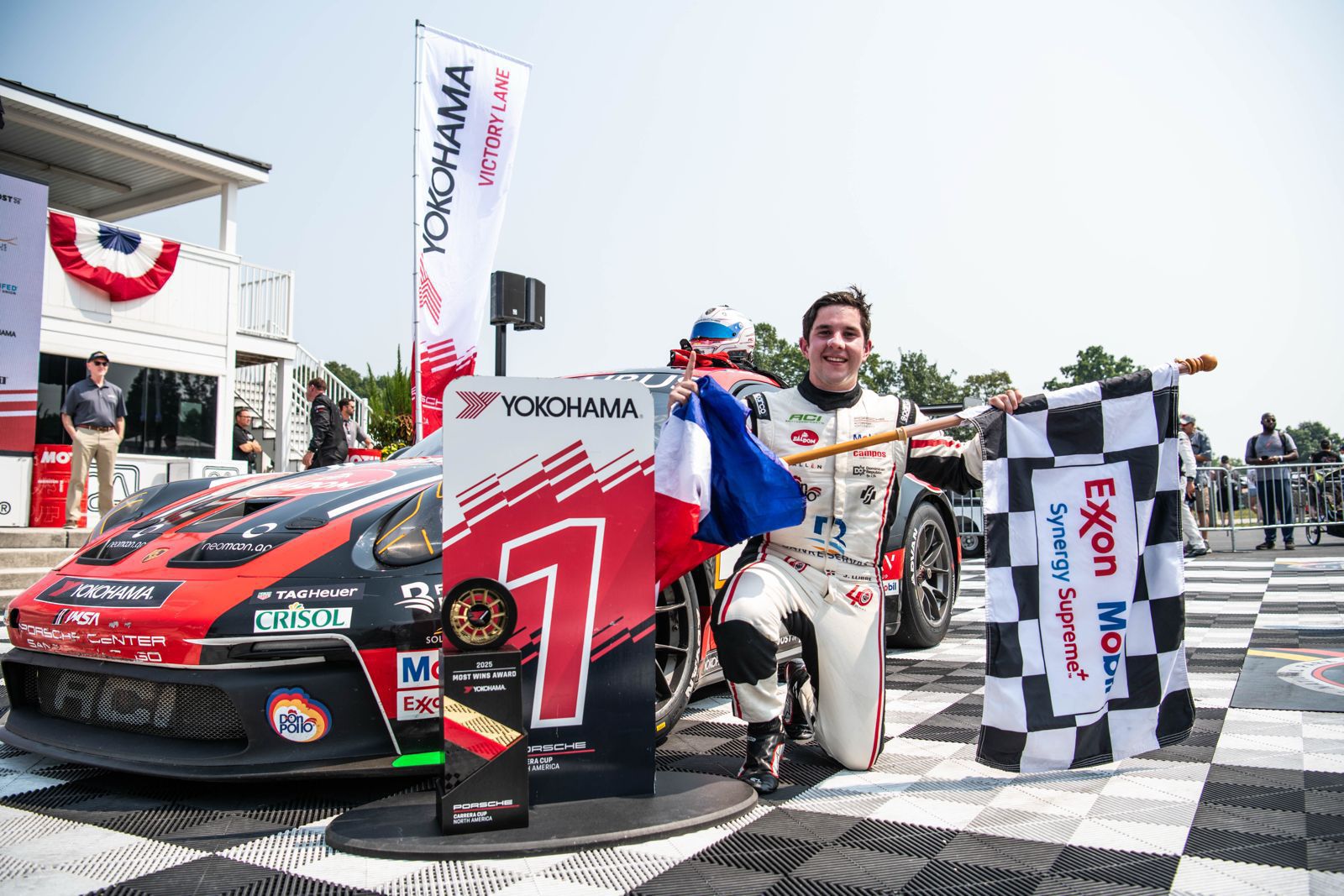 Jimmy Llibre conquista su primera victoria de la temporada en la Porsche Carrera Cup North America