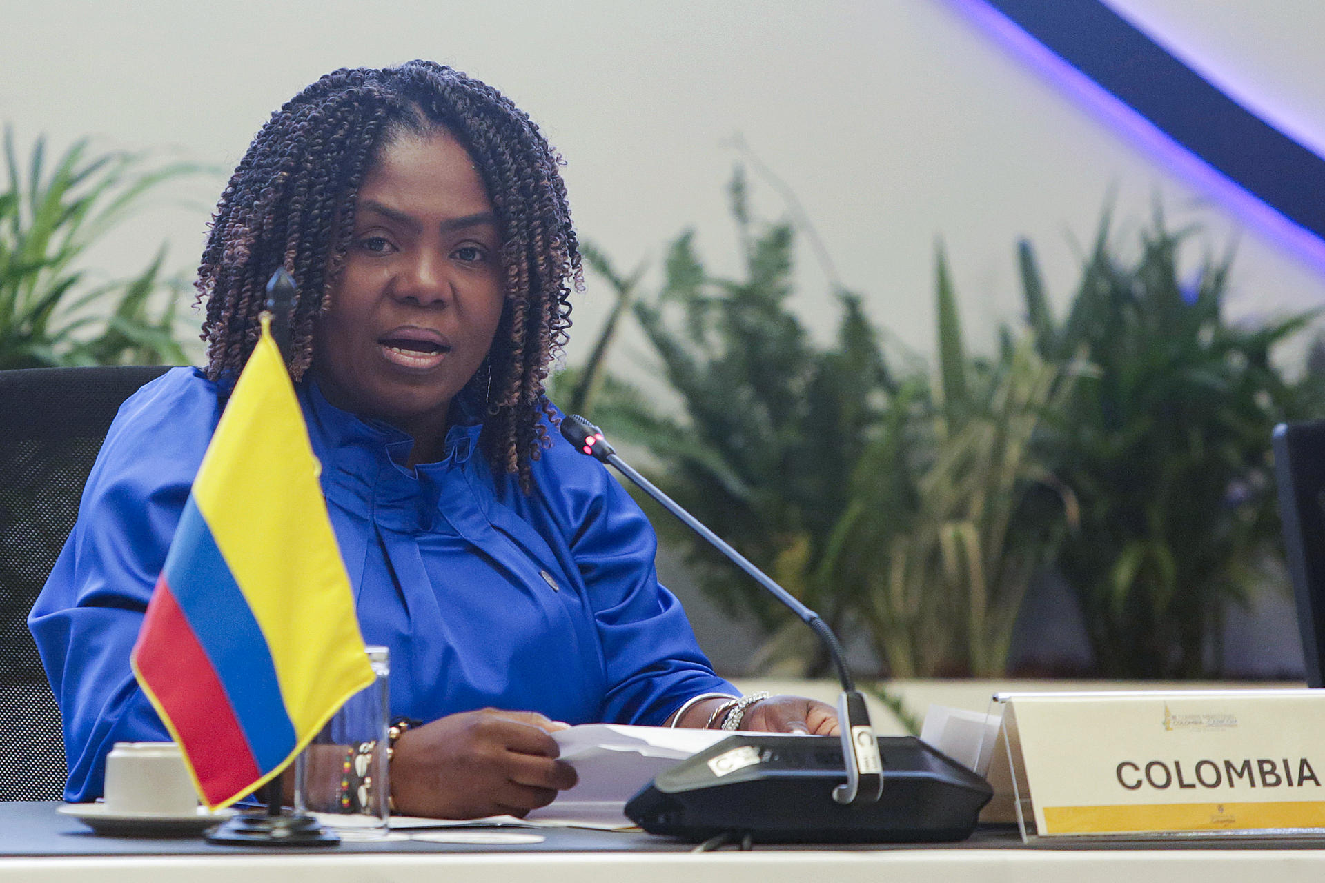 Vicepresidenta colombiana pide unión nacional contra violencia tras muerte de Miguel Uribe Turbay