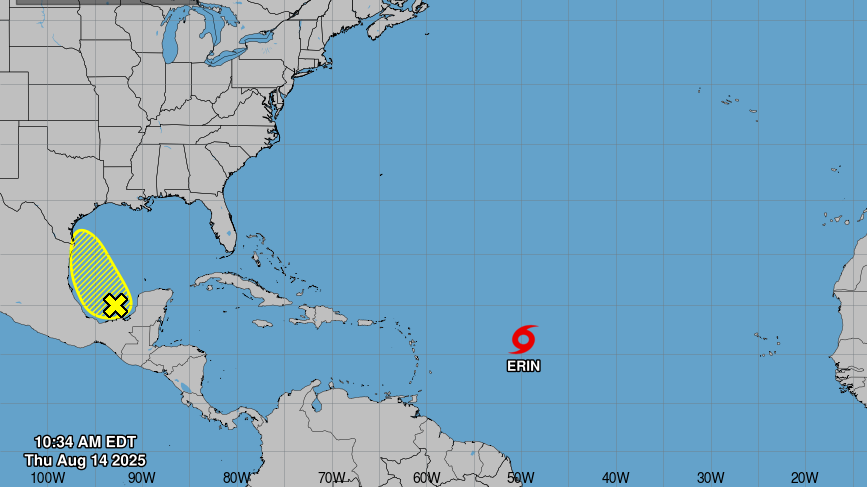 Tormenta tropical Erin aumenta su fuerza y se prevé será huracán mañana