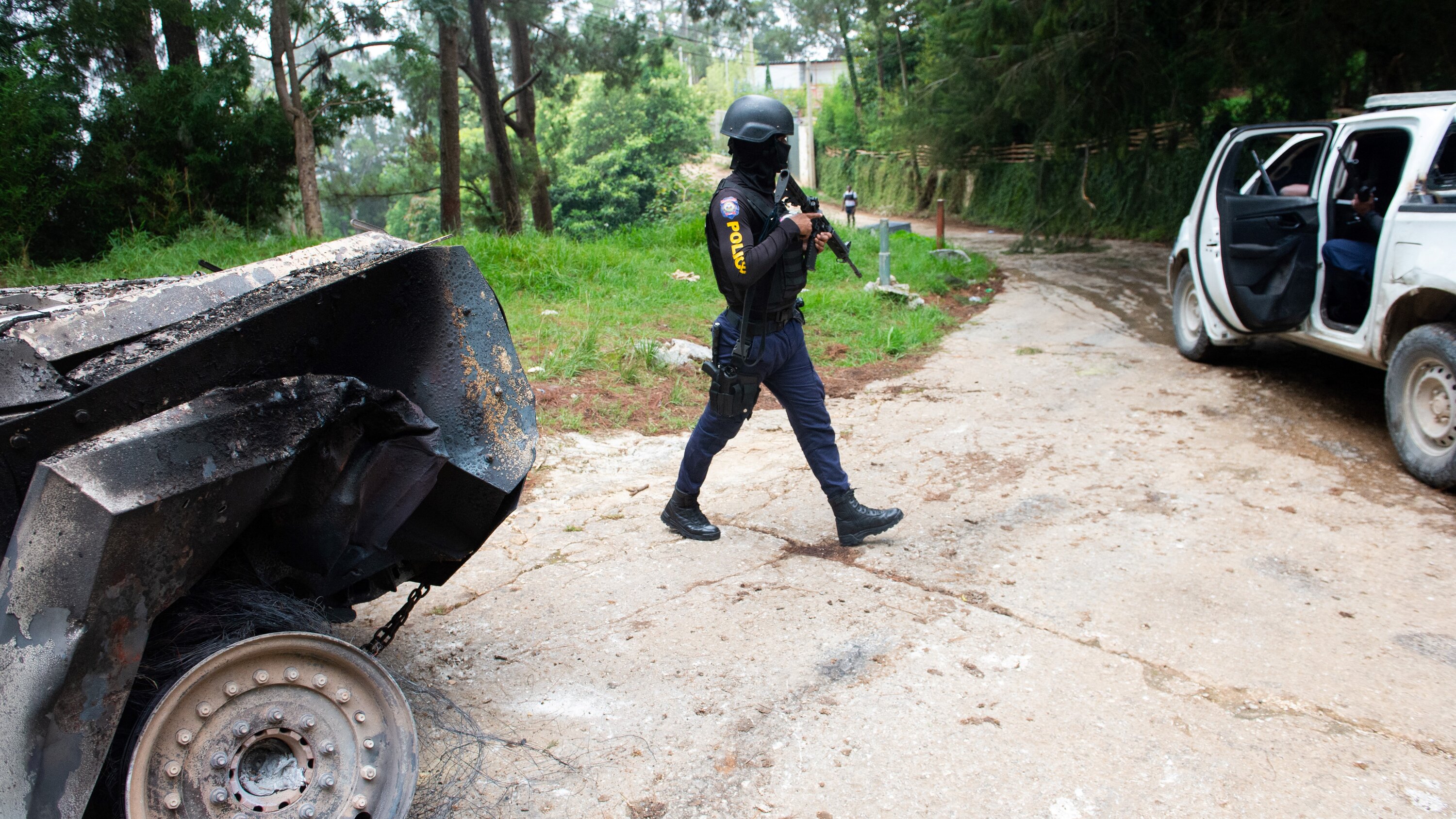 Dos policías mueren tras explosión de un dron en Haití