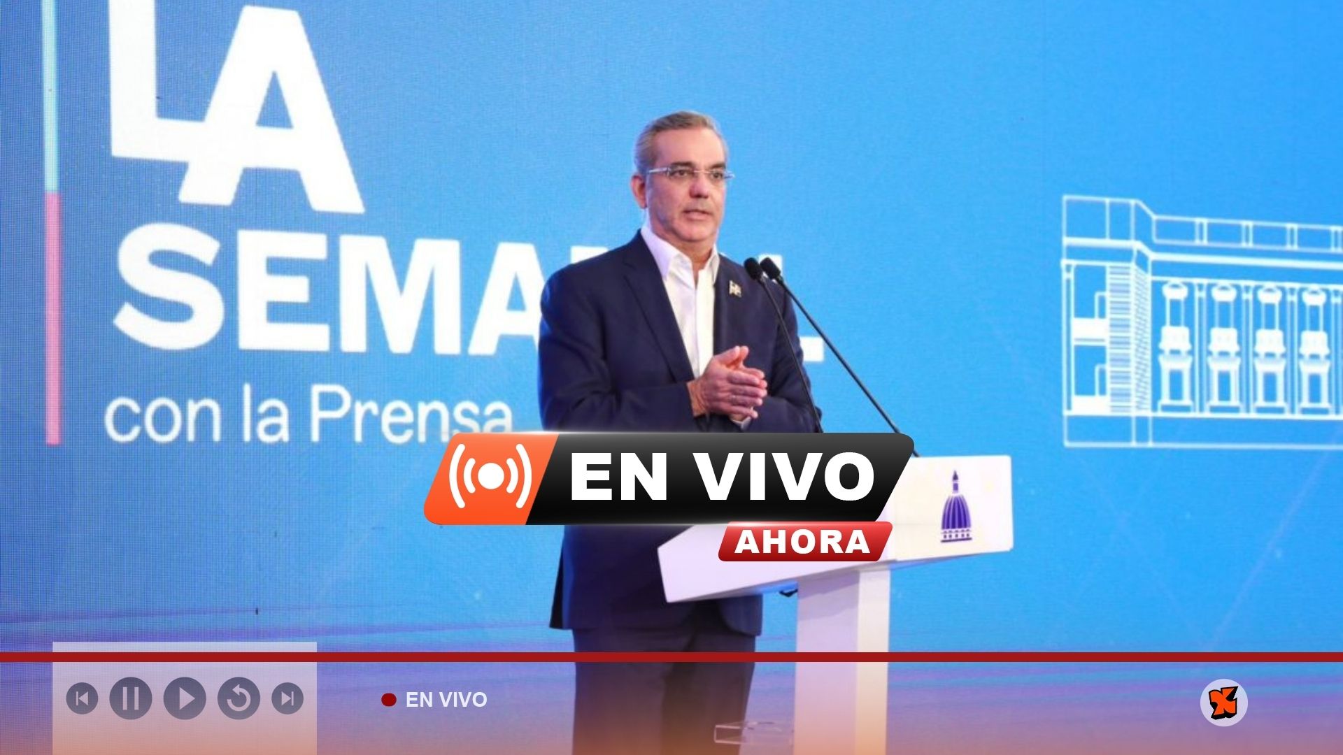 EN VIVO | Presidente Luis Abinader encabeza LA Semanal con la Prensa