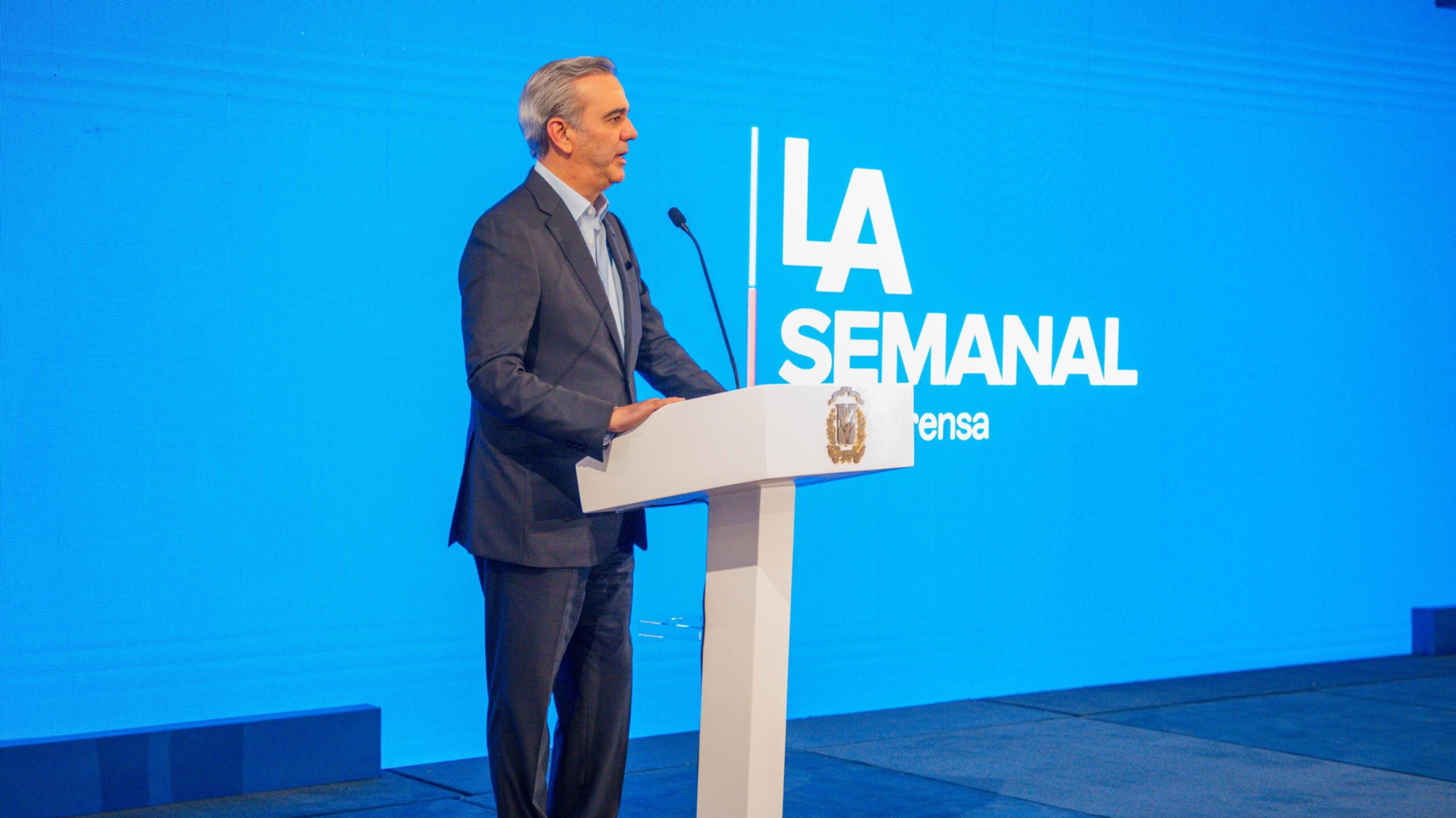 EN VIVO | Presidente Luis Abinader encabeza LA Semanal con la Prensa