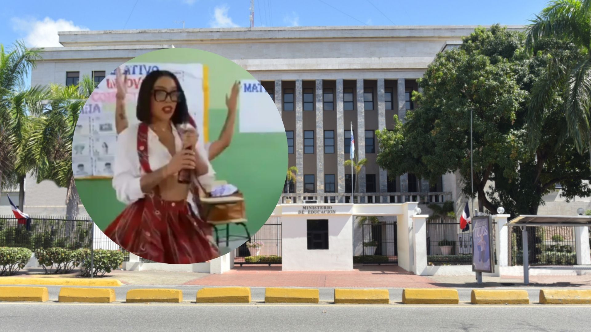 Educación suspende a coordinadores y personal administrativo de escuela donde grabaron video en Invivienda