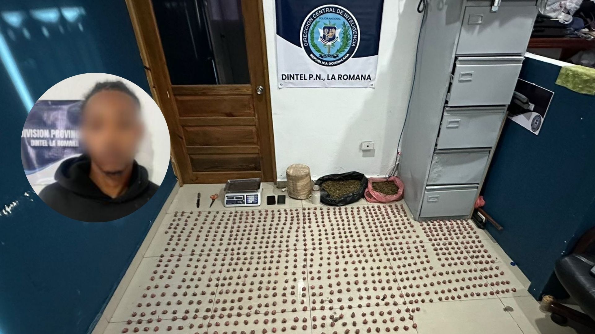 DINTEL incauta más de 7 mil gramos de presunta marihuana en La Romana