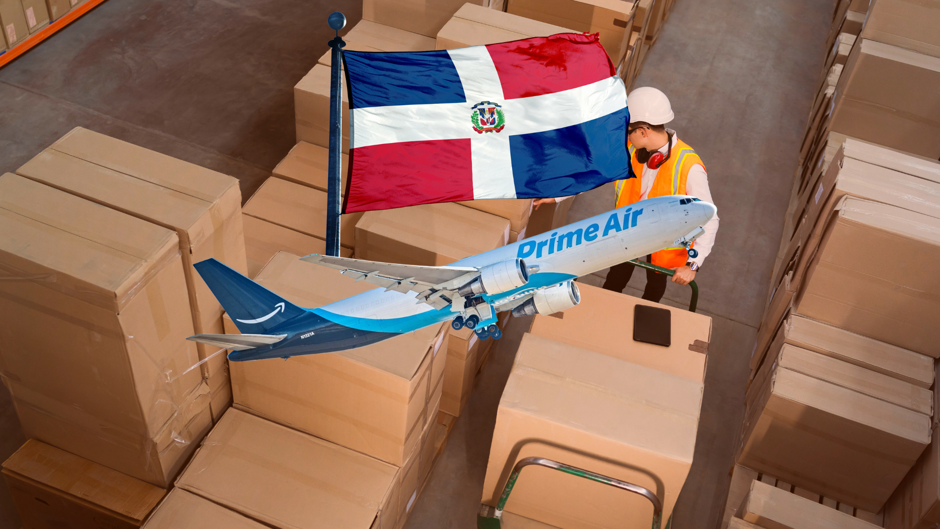 Amazon iniciará operaciones en RD con vuelo diario; Aduanas promete mayor rapidez en los envíos