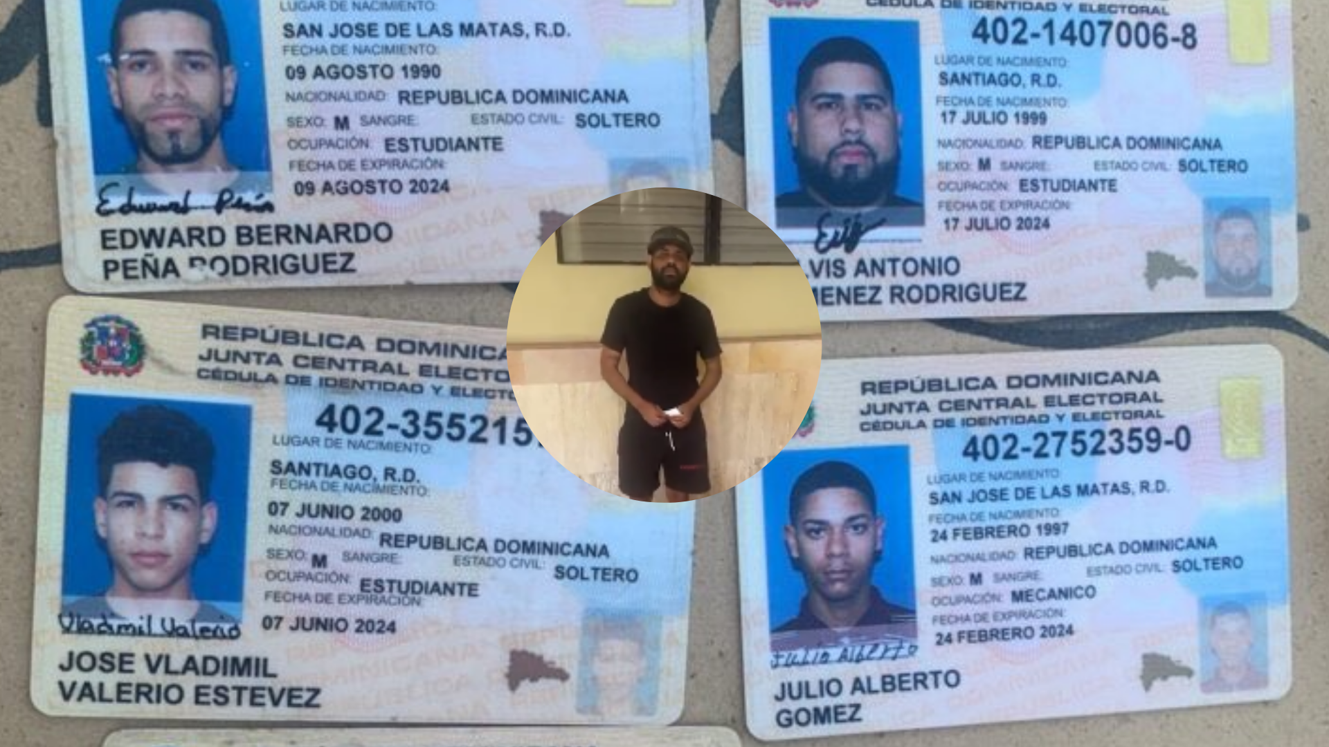 Se entrega supuesto líder de la “banda” vinculada a tiroteo que dejó cinco hombres muertos en Santiago