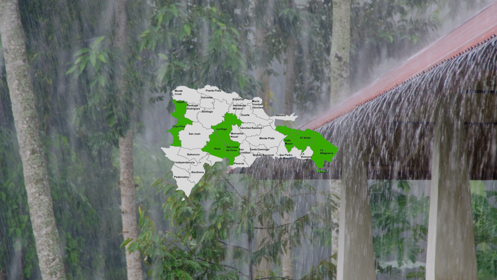 Aumentan a ocho las provincias en alerta por las lluvias debido a una vaguada