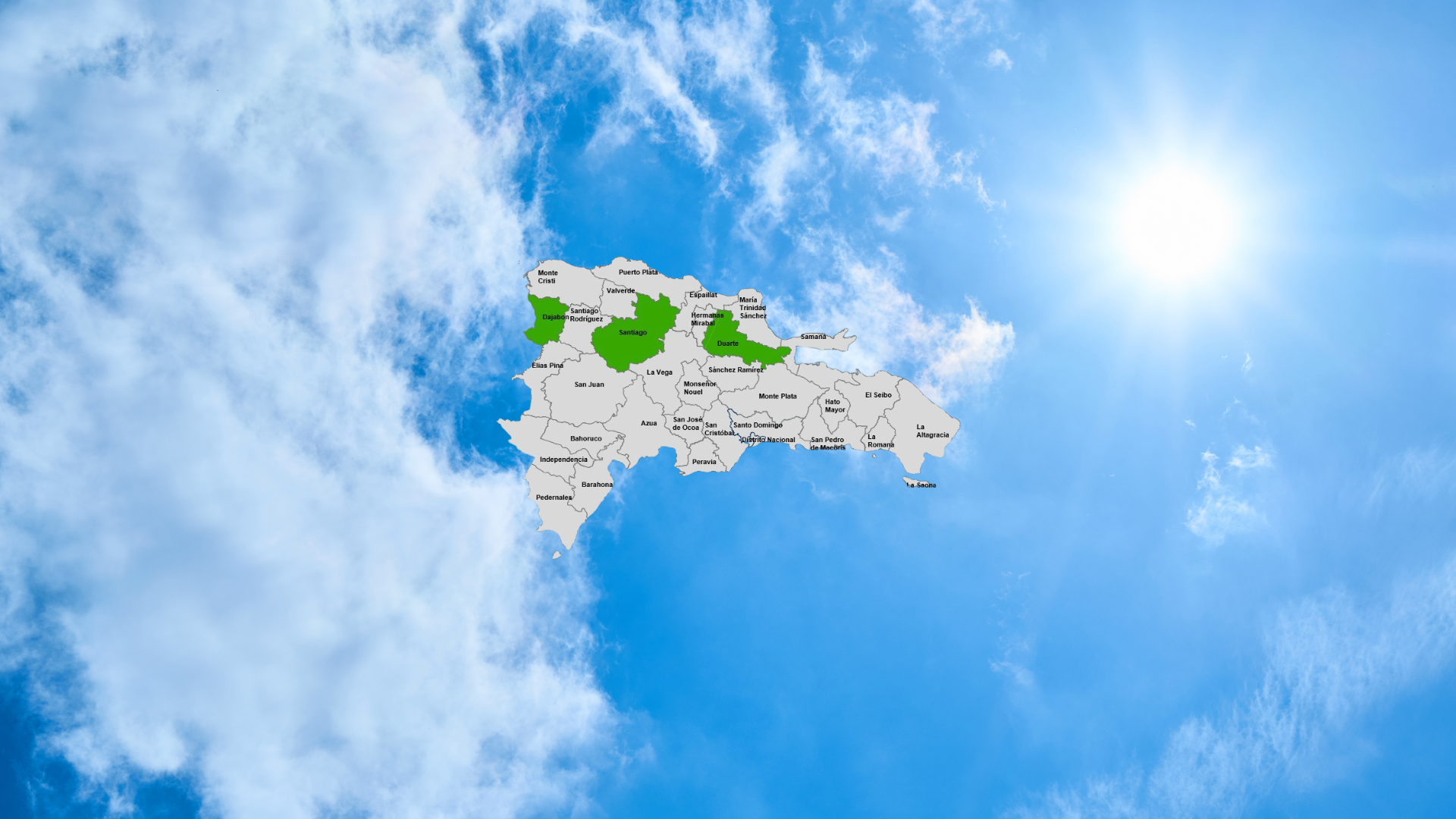 Tres provincias permanecen bajo alerta verde tras mejoría de las condiciones climáticas