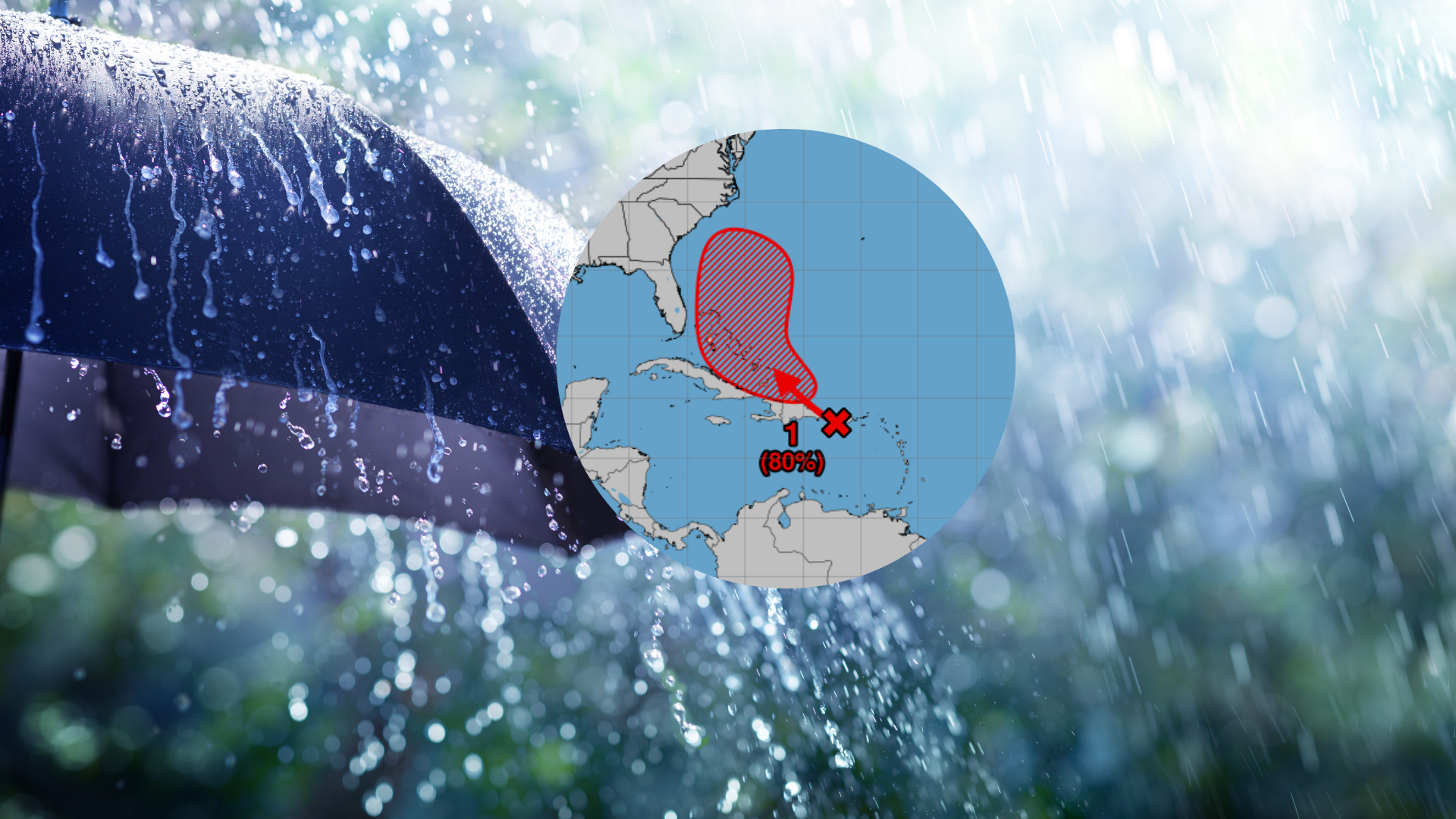 Indomet se mantiene “muy vigilante” ante posible tormenta que provocará intensos aguaceros en el país