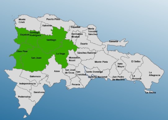 COE coloca en alerta verde a seis provincias por posibles inundaciones