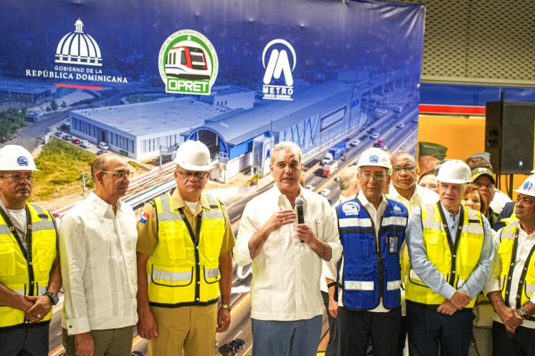 Abinader destaca como “un éxito” sexta prueba dinámica del Metro en Los Alcarrizos
