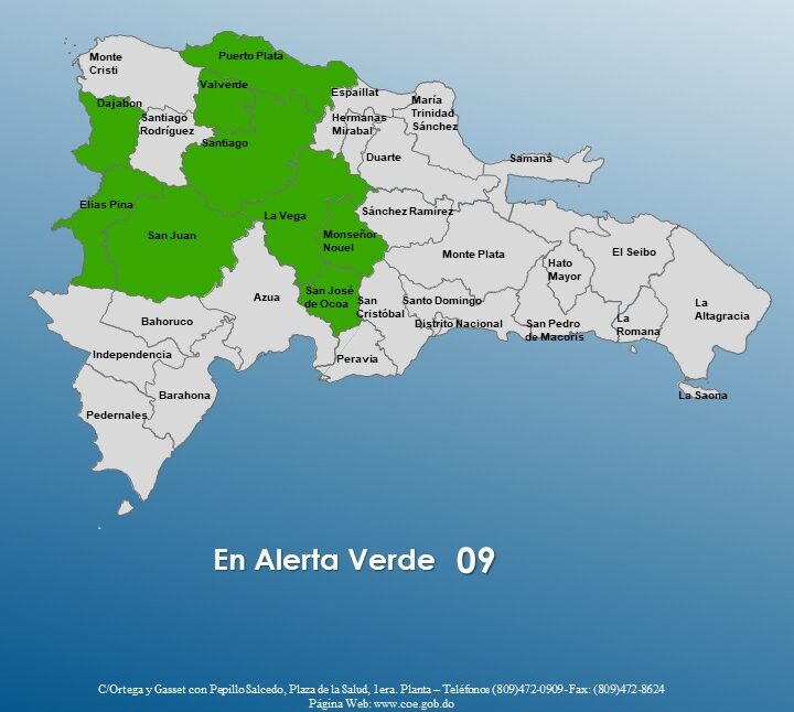 ¿Por qué el COE amplió a nueve provincias la alerta verde por lluvias e inundaciones?
