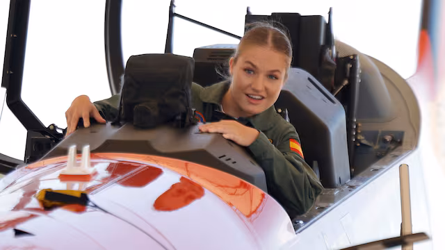 La princesa Leonor de España comienza en Academia del Aire último año de formación militar