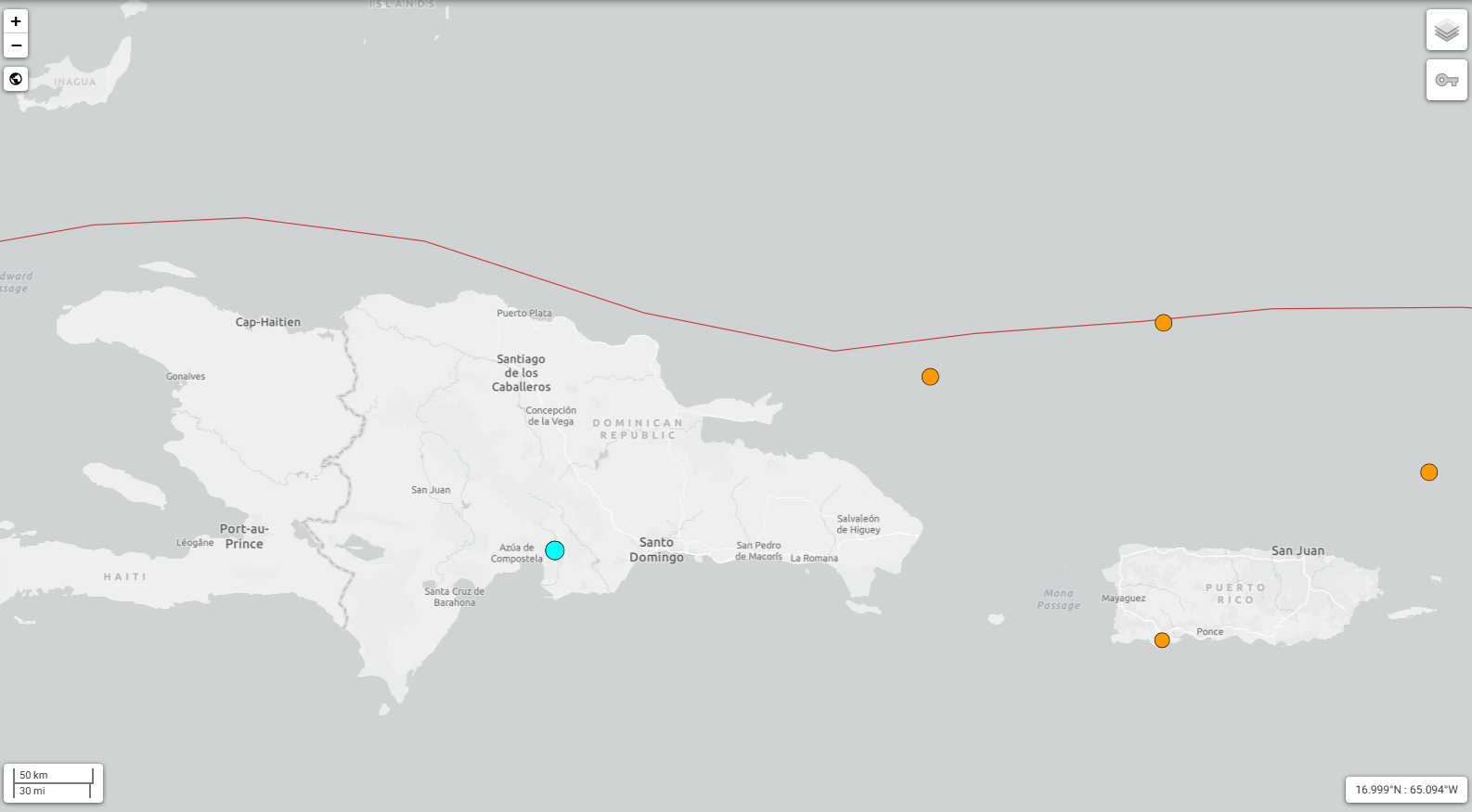 Temblor de 4.6 en San José de Ocoa se sintió en Santo Domingo y San Cristóbal