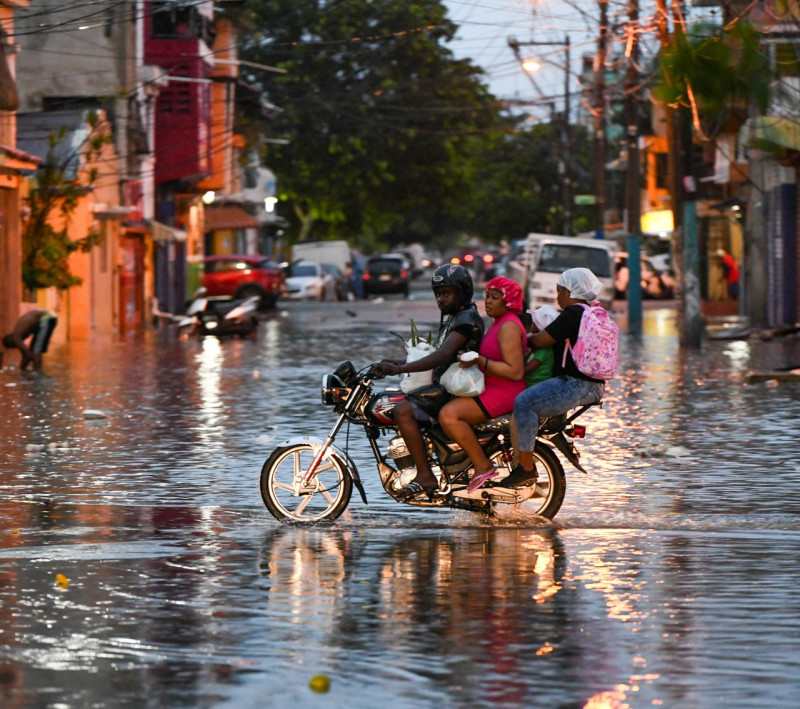 Indomet advierte que las lluvias por la tormenta Melissa se intensificarán en las próximas horas