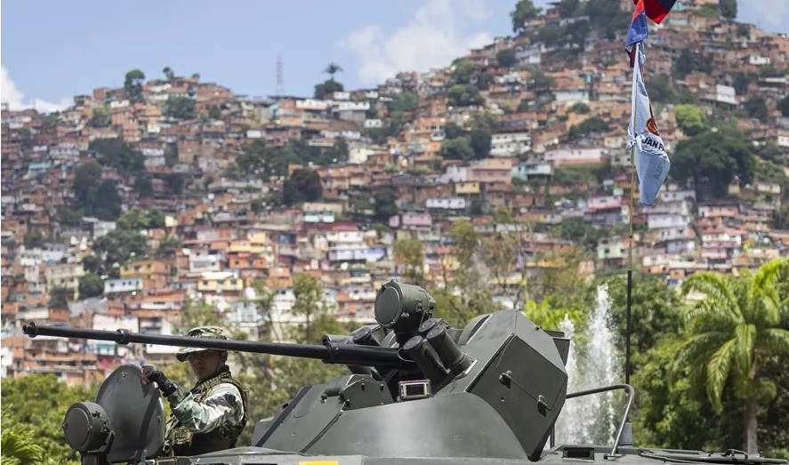 Venezuela realiza ejercicios ante cualquier «violencia bélica» que pueda darse en el país