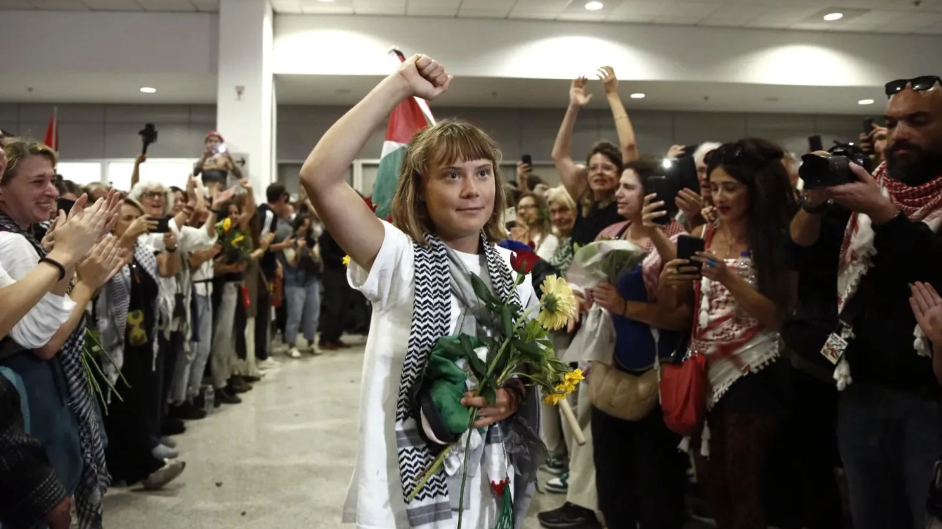 Greta Thunberg denuncia que Israel intenta eliminar a toda la población de Gaza