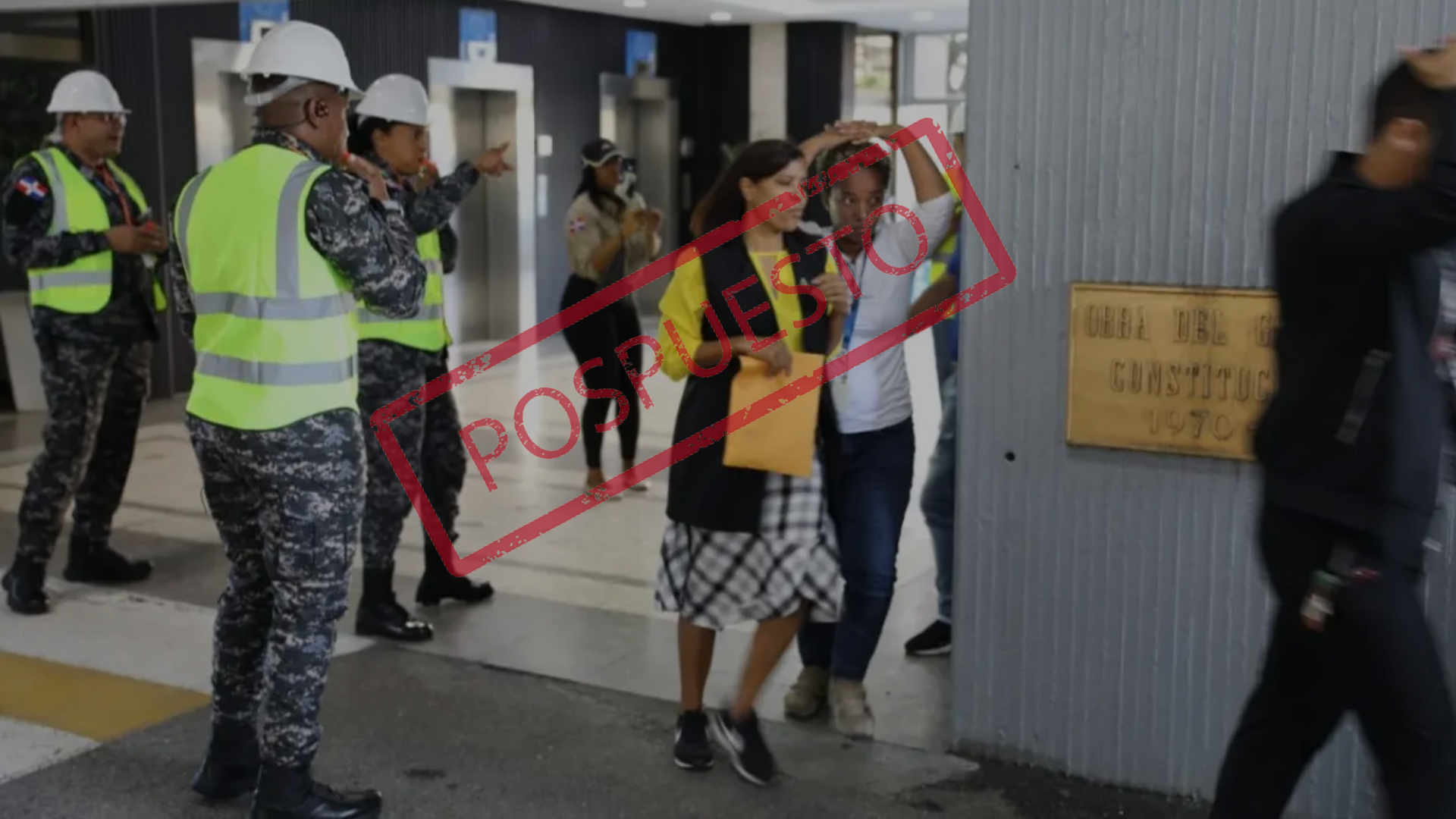 Posponen simulacro de terremoto por paso de posible ciclón tropical este jueves