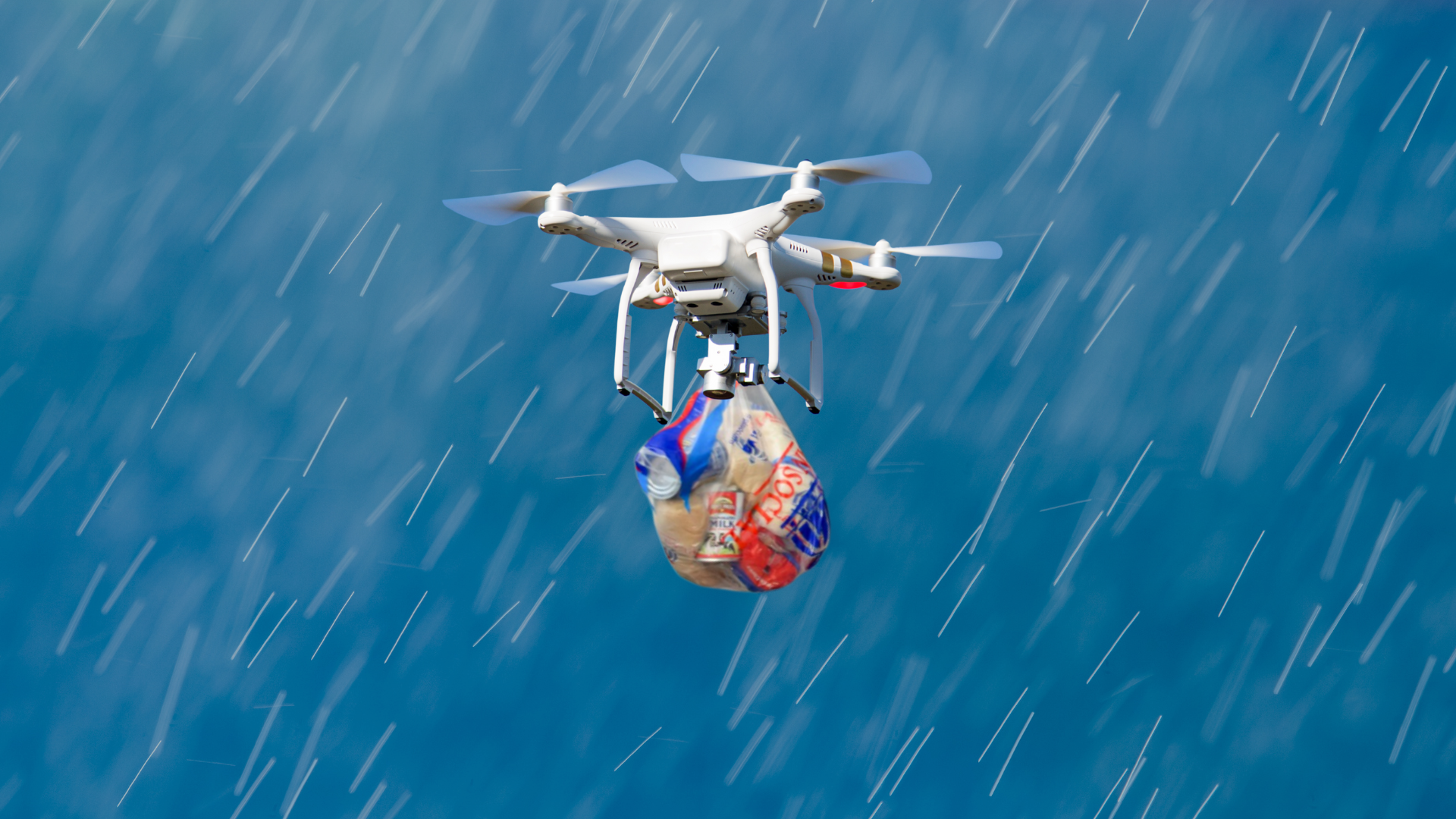 Gobierno utilizará drones para llevar alimentos a zonas incomunicadas por tormenta Melissa