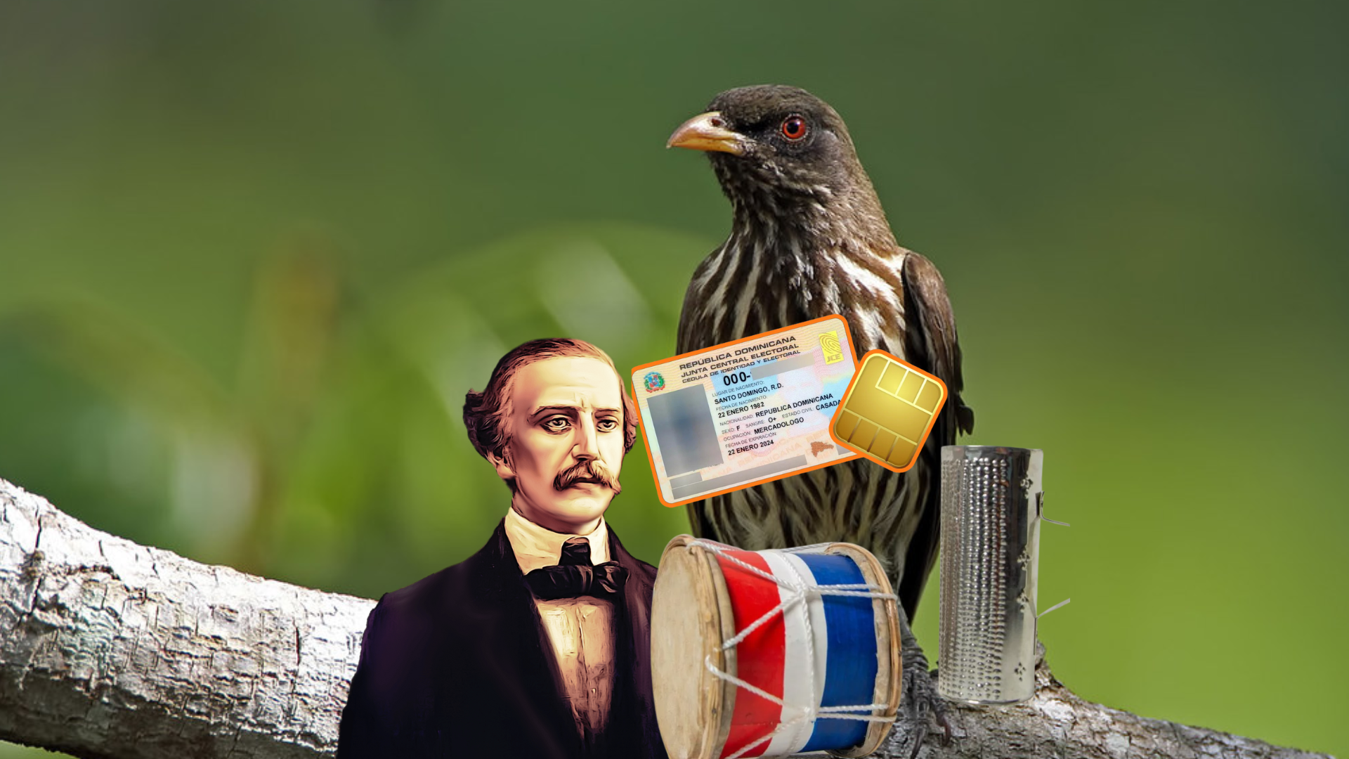 Nueva Cédula tendrá la figura de Juan Pablo Duarte y de los símbolos patrios