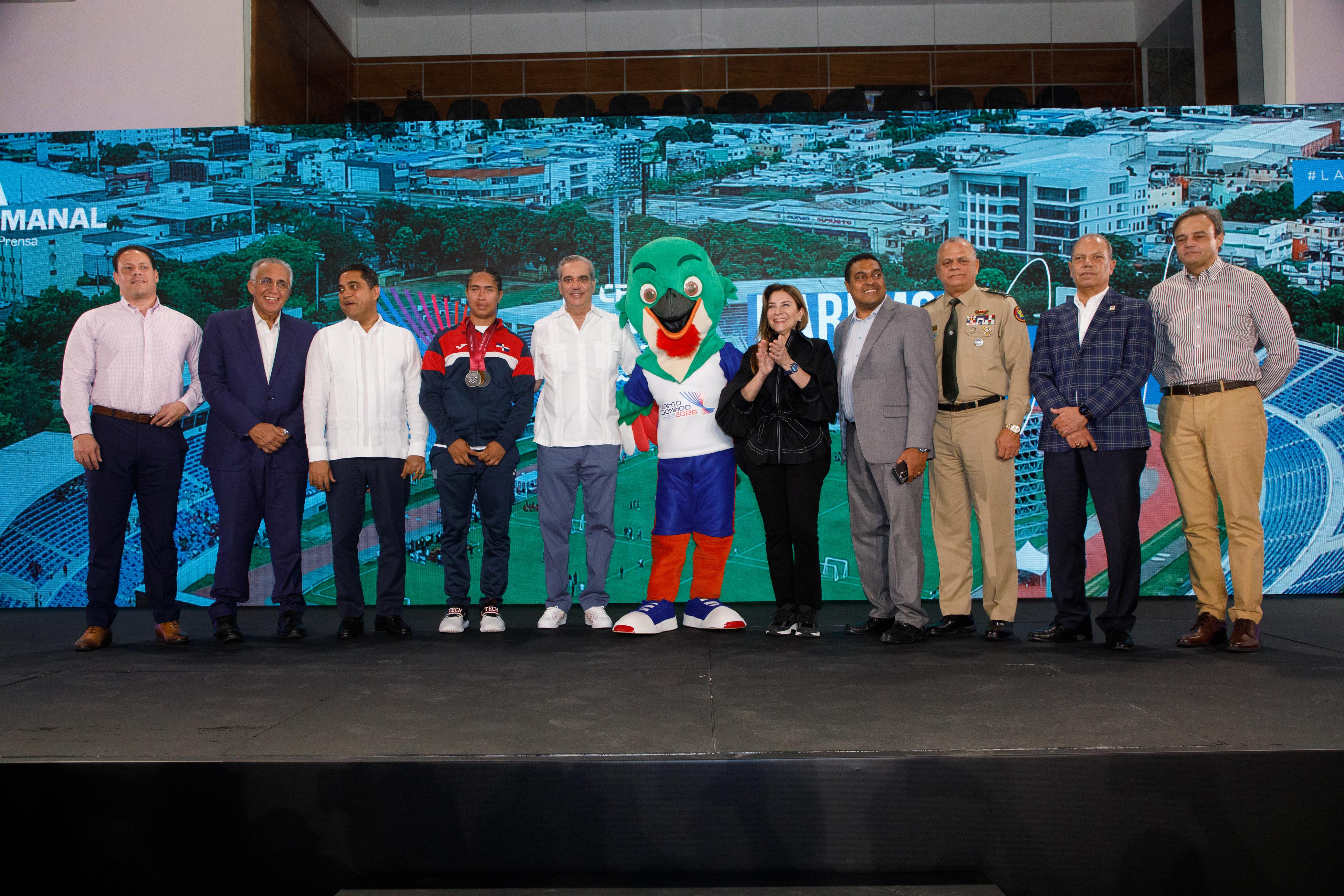 Abinader dice RD hará historia con los XXV Juegos Centroamericanos y del Caribe 2026