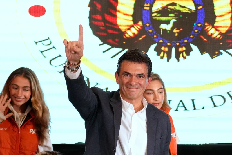 Presidente electo de Bolivia, Rodrigo Paz promete sacar al país de la crisis sin fuertes ajustes