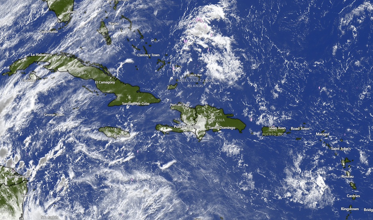 Continuarán las lluvias en algunas provincias del país por incidencia de vaguada