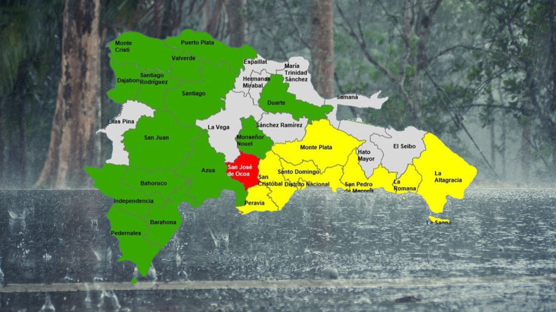 El COE amplía los niveles de alerta a nivel nacional por activa onda tropical