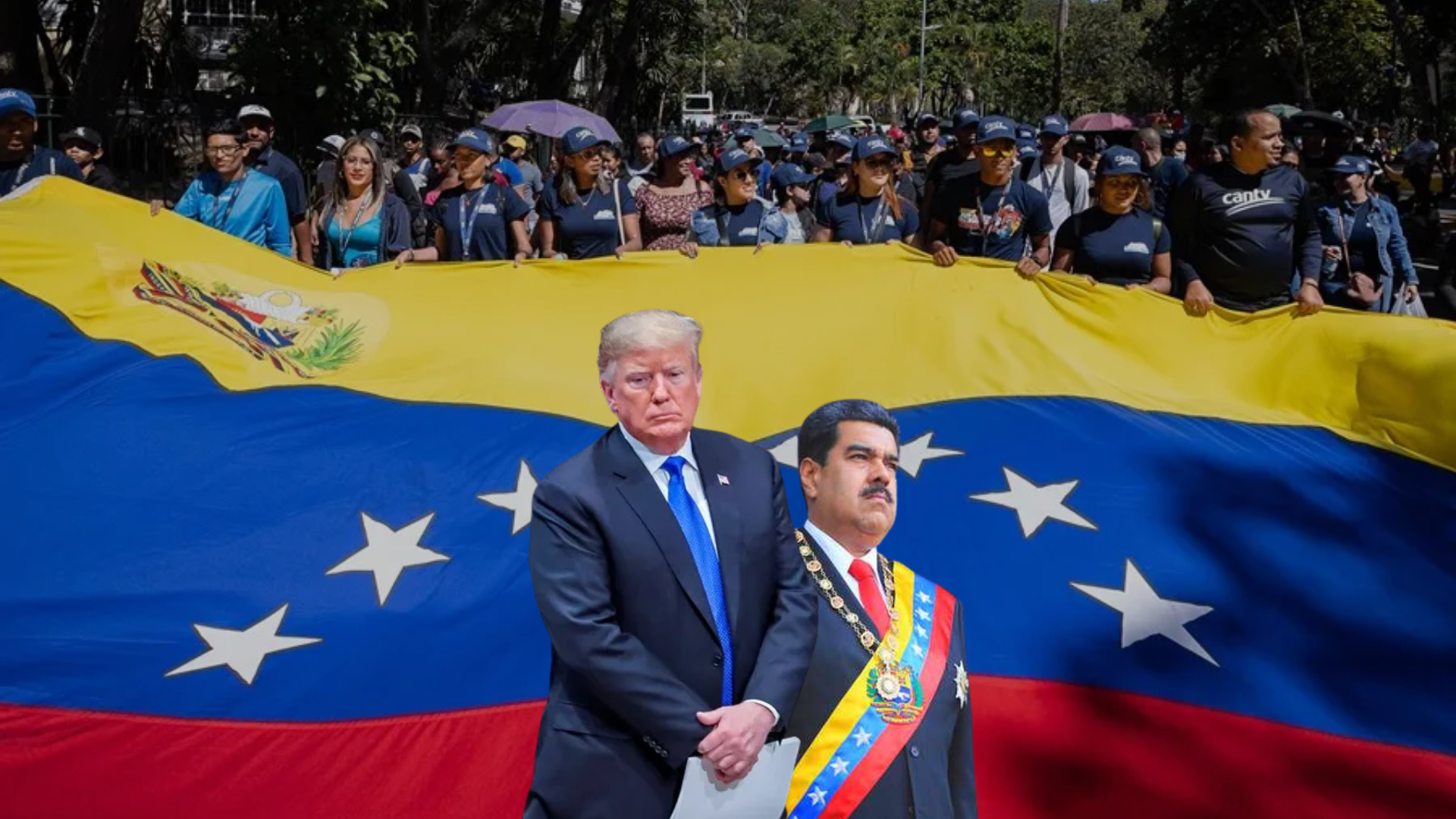 «Tenemos que encargarnos», Trump insiste en que no descarta intervención militar en Venezuela