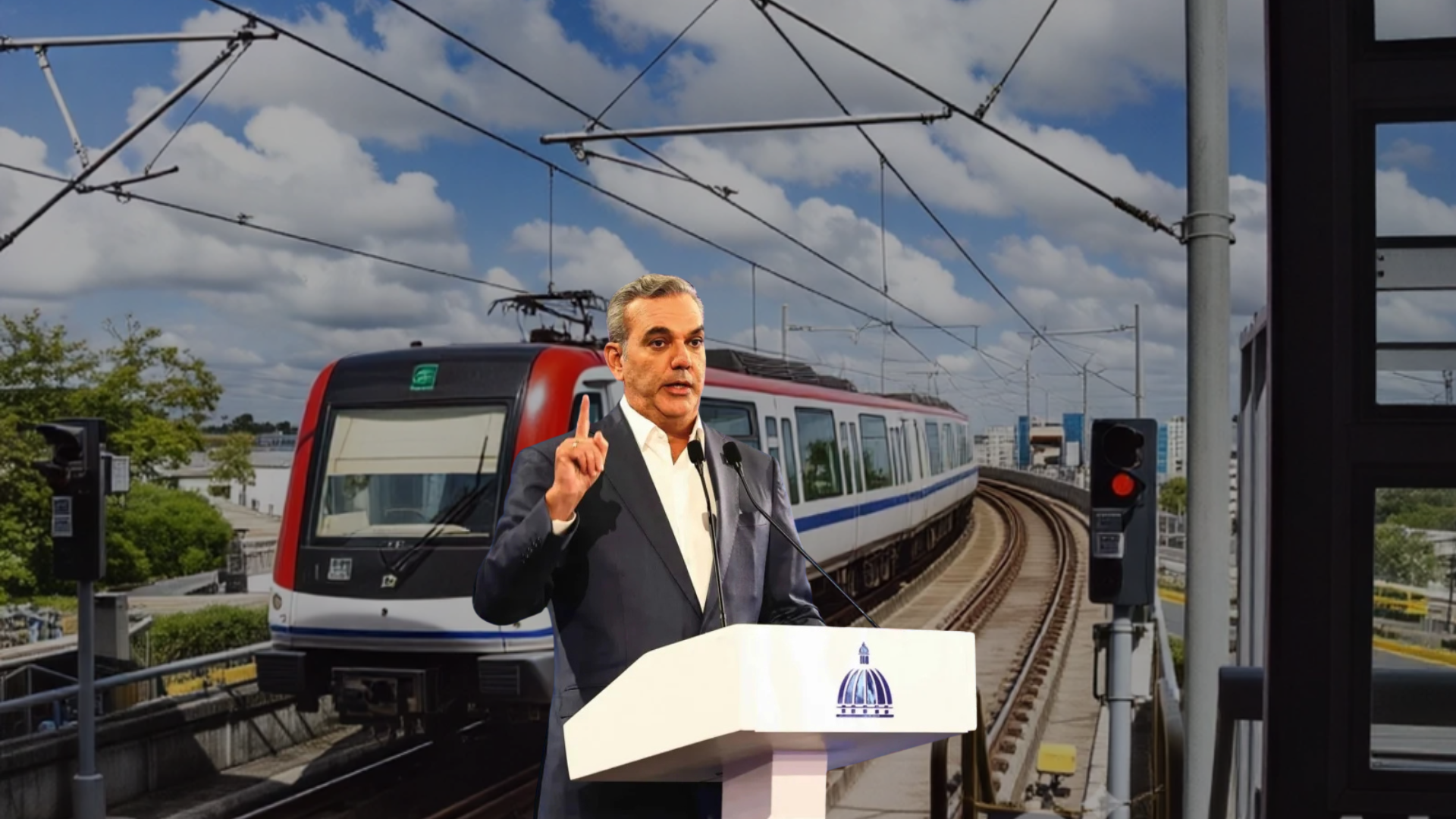 Presidente Abinader: «Fallas en el Metro son inaceptables»