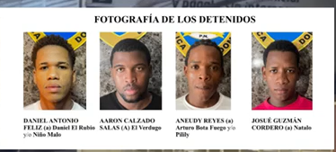 Se entregan cuatro integrantes de banda captada en video durante asalto en SDE