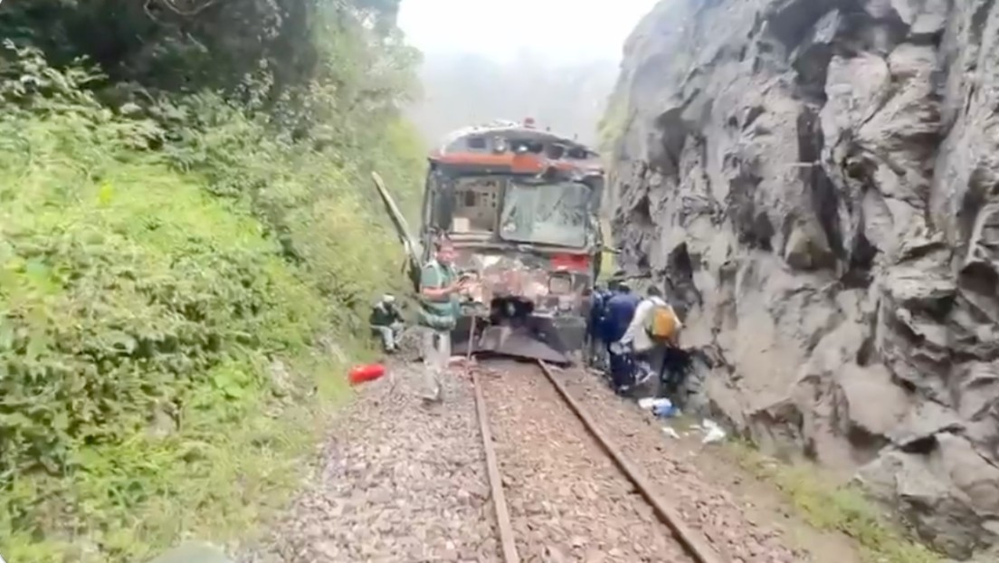 Un muerto y varios heridos en tras choque frontal de trenes en Machu Picchu