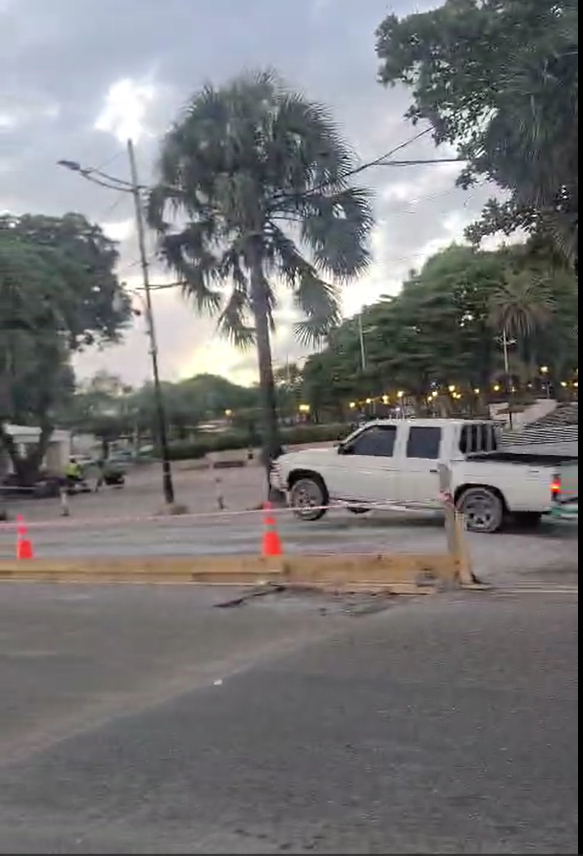 Quejas por instalación sorpresiva de rampa en la avenida George Washington