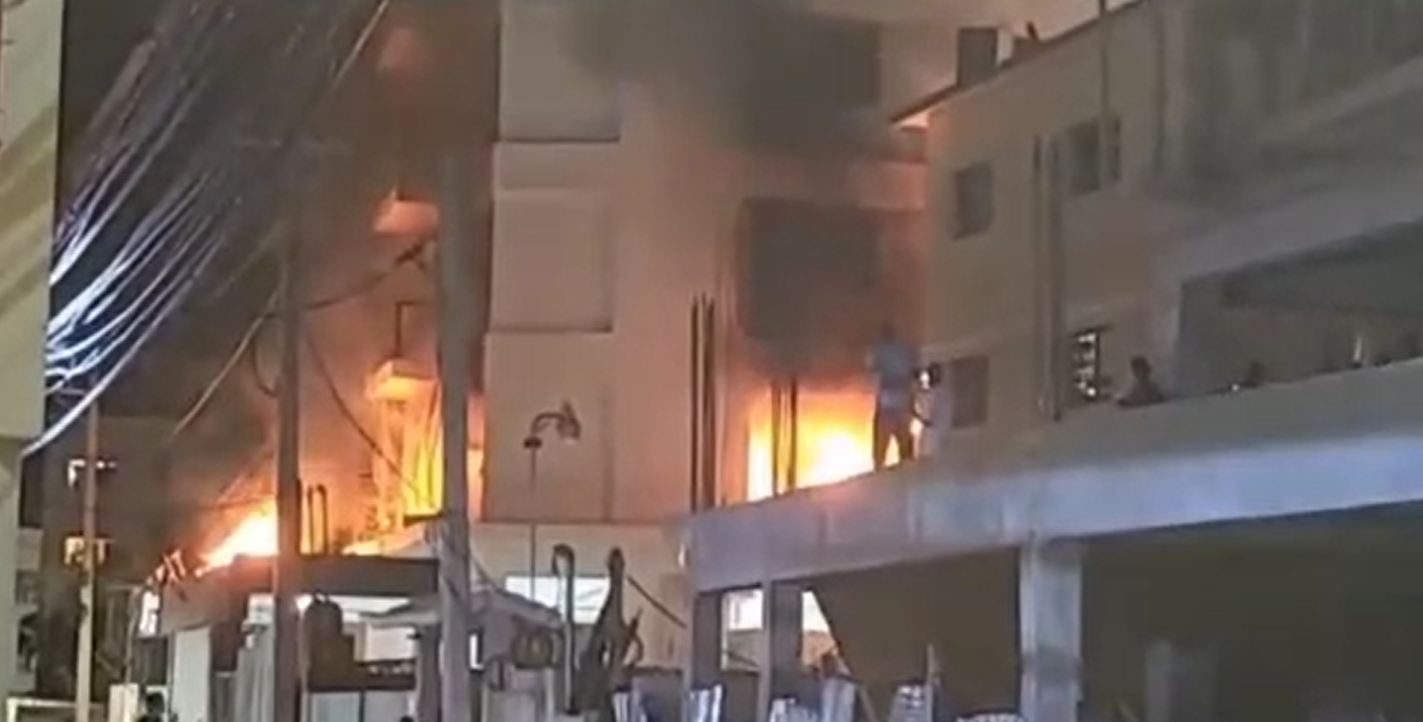 Villa Marina bajo humo: se registra incendio