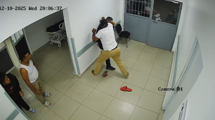 Detienen a mujer que habría facilitado agresión a seguridad en hospital