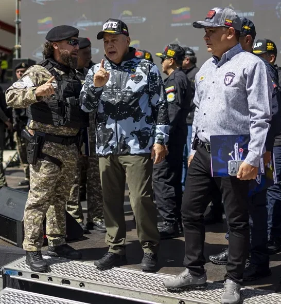 Diosdado Cabello asegura que la Policía está lista para defender Venezuela de «cualquier amenaza»