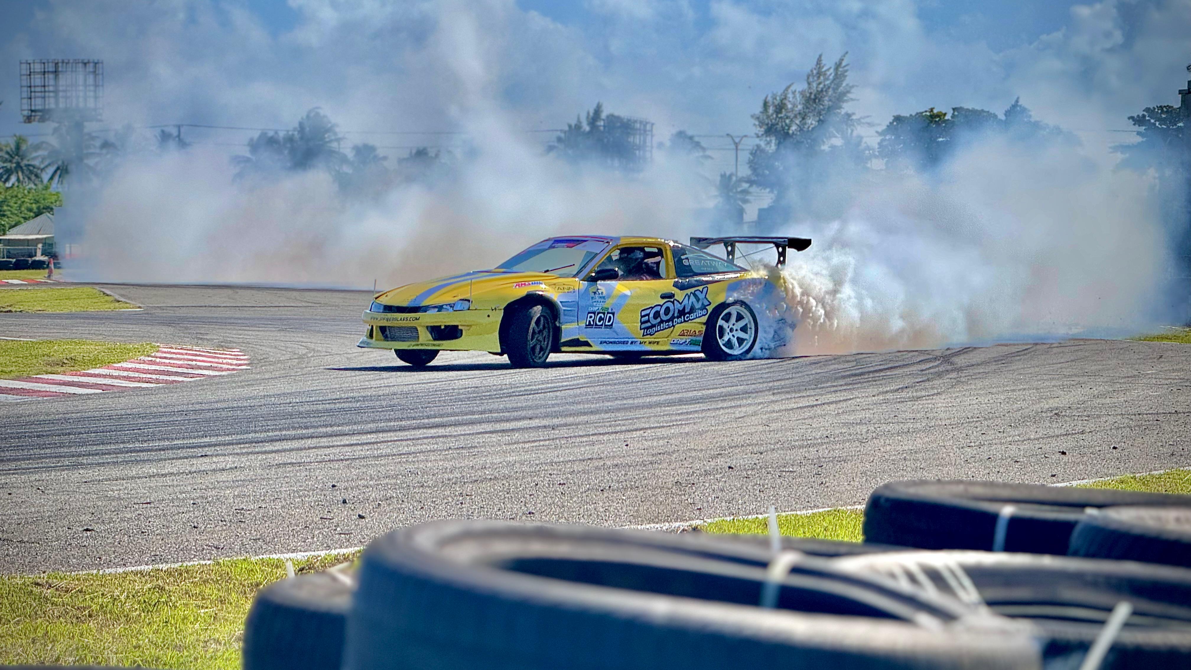 Rafael Adames conquista su cuarto título nacional y se consagra doble bicampeón del drift dominicano