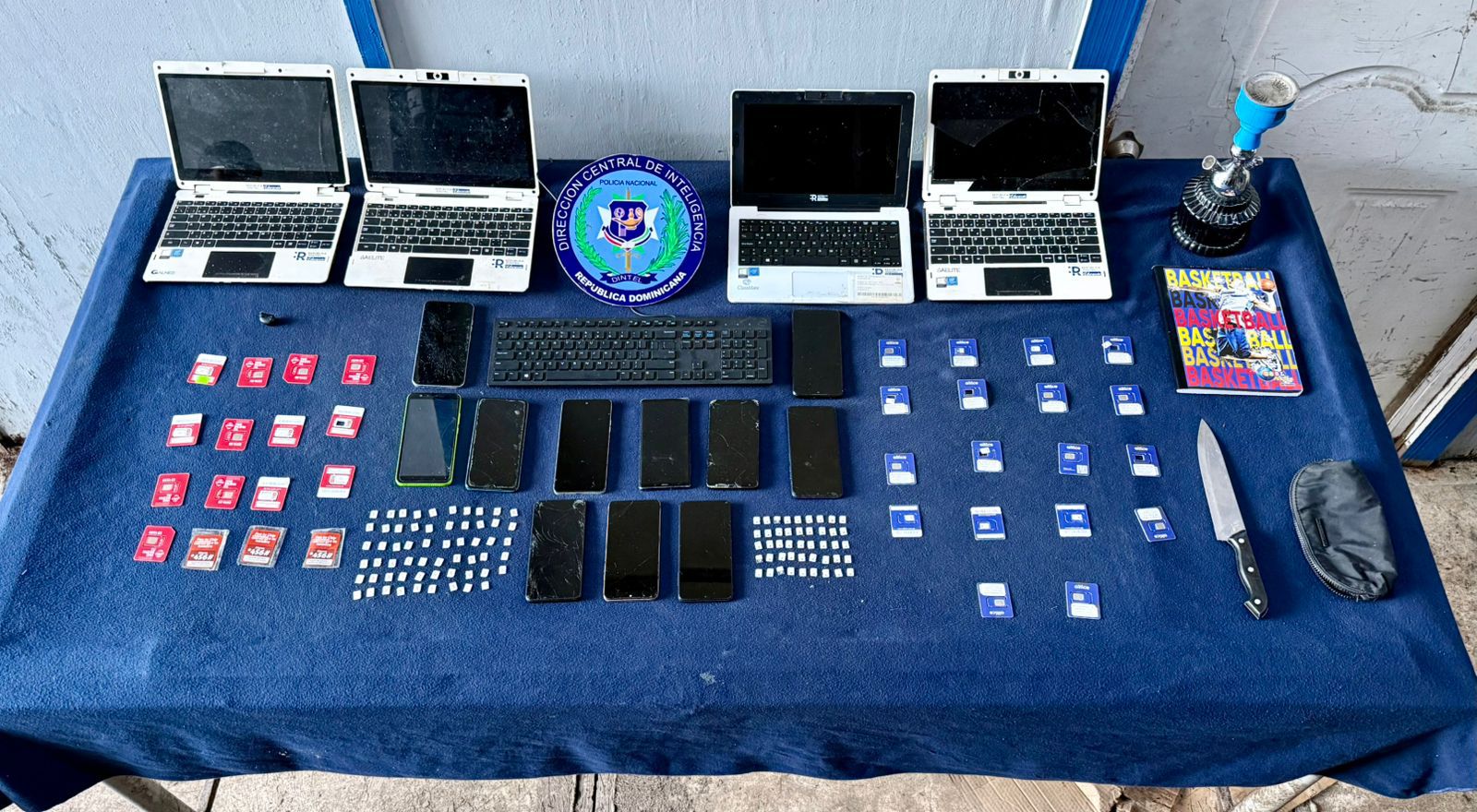 Desmantelan presunta red de ciberdelincuencia en Santiago