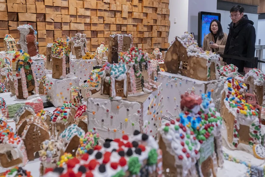 Regresa en esta Navidad el pueblo de pan de jengibre más grande del mundo