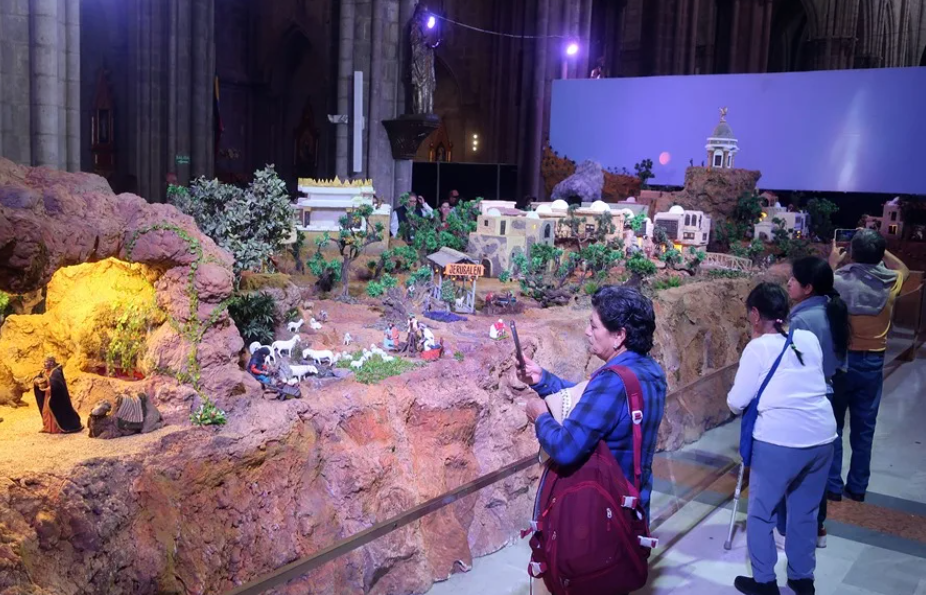 El pesebre más grande de Suramérica desborda fe, creatividad y asombro en Quito