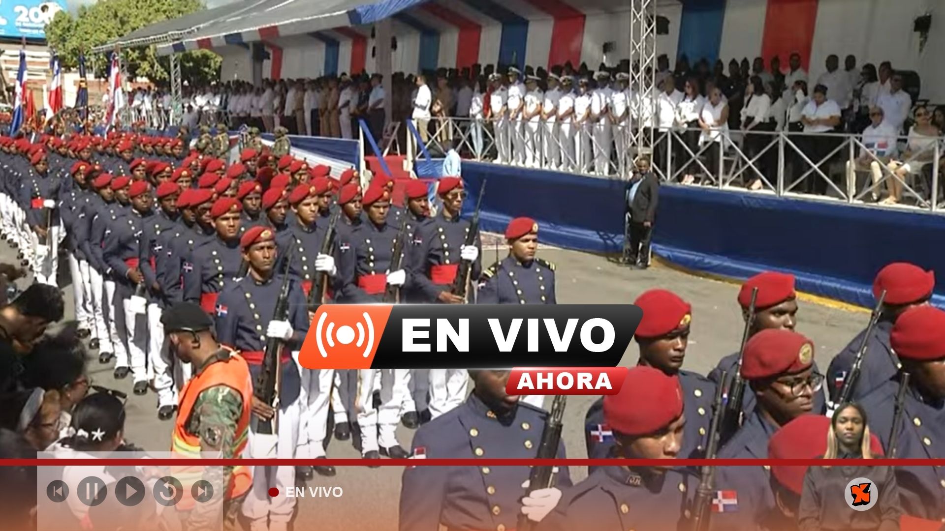EN VIVO: Desfile Cívico-Militar para conmemorar natalicio Juan Pablo Duarte