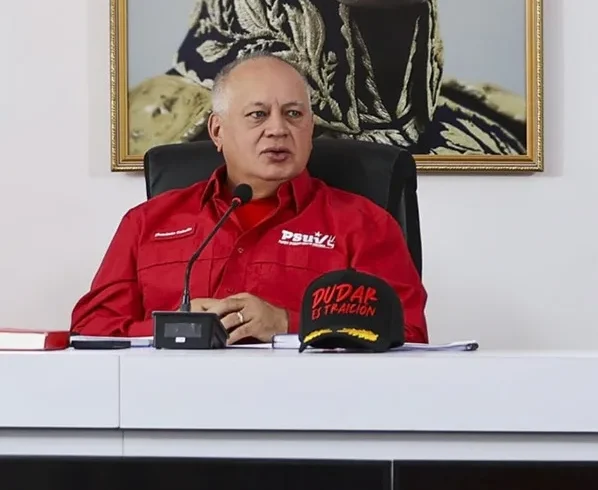 Cabello dice que Venezuela está «en paz» tras cumplirse dos semanas del ataque de EE.UU.